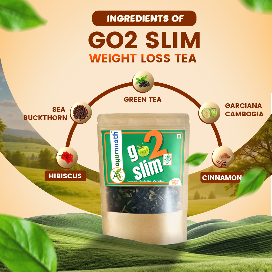 GO2 SLIM WEIGHT LOSS TEA by-Ayurnnath